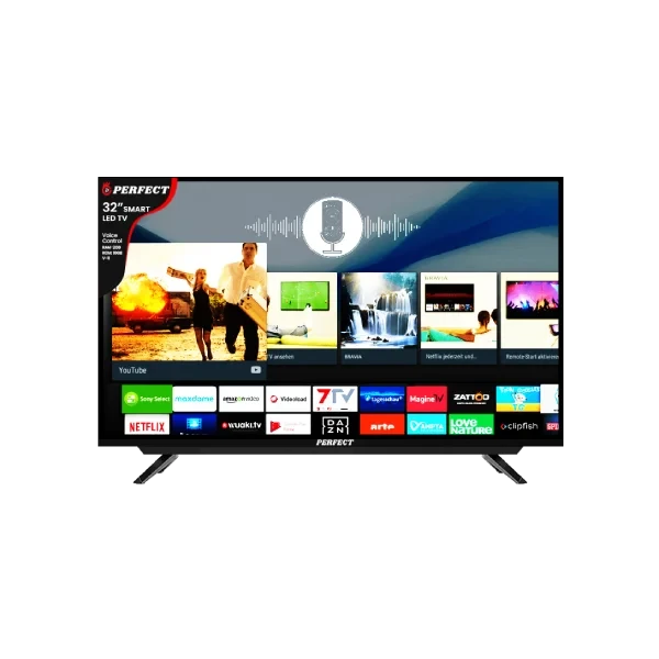 Perfect 32 inch Smart Frameless Voice Control TV
