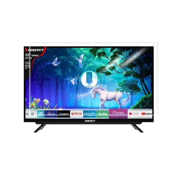 Perfect 32 inch Smart Double Glass Voice Control TV